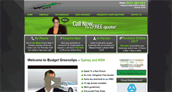 Desktop Screenshot of budgetgreenslips.com.au